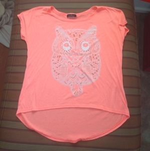 Owl 🦉 print tee